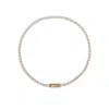 Vince Camuto Cubic Zirconia Tennis Bracelet In White