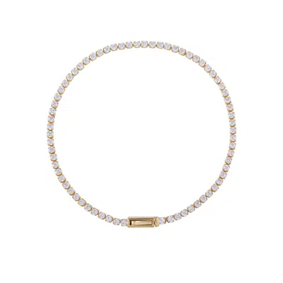 Vince Camuto Cubic Zirconia Tennis Bracelet In White