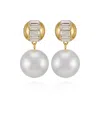 Vince Camuto Cultivated Pearl Drop Earrings