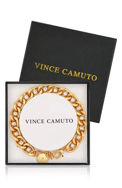 Vince Camuto Curb Chain Bracelet In Gold