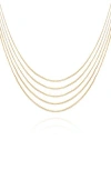 Vince Camuto Curb Chain Layered Necklace