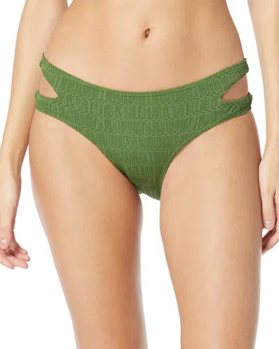 Vince Camuto Women's Cutout Bikini Bottoms In Green