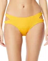 Vince Camuto Women's Cutout Bikini Bottoms In Orange