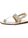 VINCE CAMUTO DAILETTE WOMENS LEATHER ANKLE STRAP THONG SANDALS