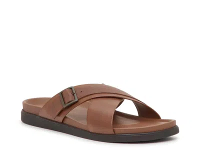 Vince Camuto Damier Sandal In Brown