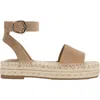 Vince Camuto Darna Tortilla Silky Suede Vc-darna Women's In Brown