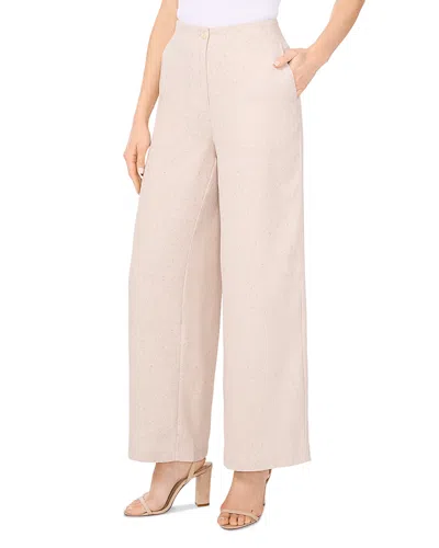 Vince Camuto Darted Wide Leg Pants In New Ivory