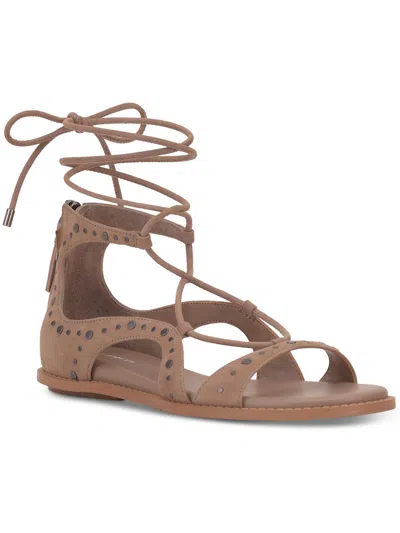 Vince Camuto Dawnicee Womens Strappy Lace-up In Multi