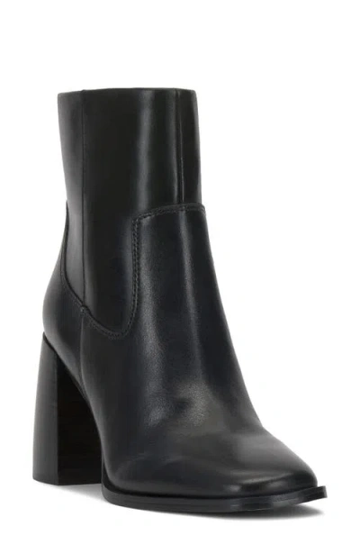 Vince Camuto Dayana Block Heel Bootie In Black
