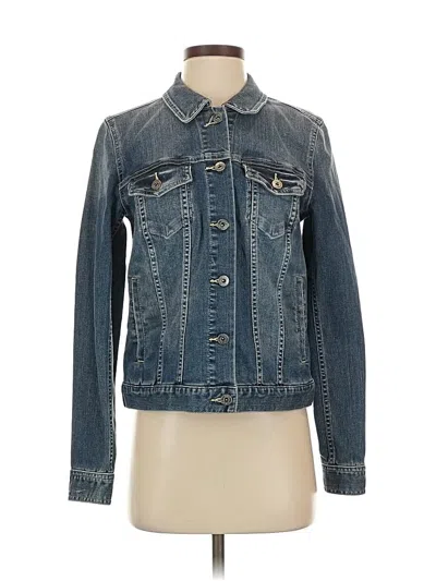Pre-owned Vince Camuto Denim Jacket In Blue