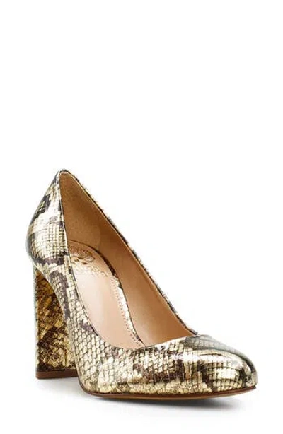 Vince Camuto Desimmy Pump In Gold