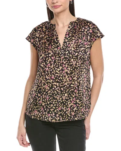 Vince Camuto Dolman Blouse In Black