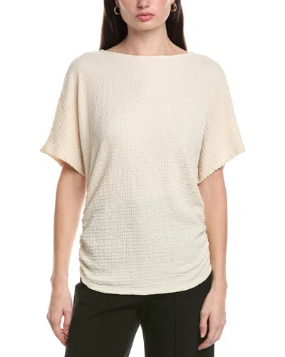 Vince Camuto Dolman Draped Top In Neutral