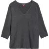 Vince Camuto Dolman Sleeve Sweater In Black