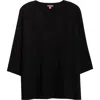 Vince Camuto Dolman Sleeve Sweater In Black