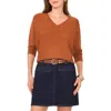 Vince Camuto Dolman Sleeve Sweater In Brown