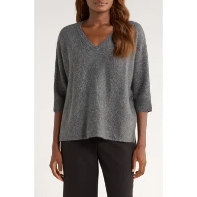 Vince Camuto Dolman Sleeve Sweater In Gray