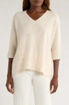 Vince Camuto Dolman Sleeve Sweater In Neutral