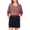 Vince Camuto Dolman Sleeve Sweater In Purple