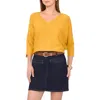 Vince Camuto Dolman Sleeve Sweater In Yellow