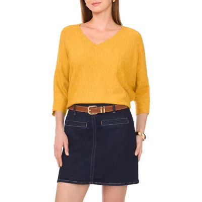 Vince Camuto Dolman Sleeve Sweater In Yellow