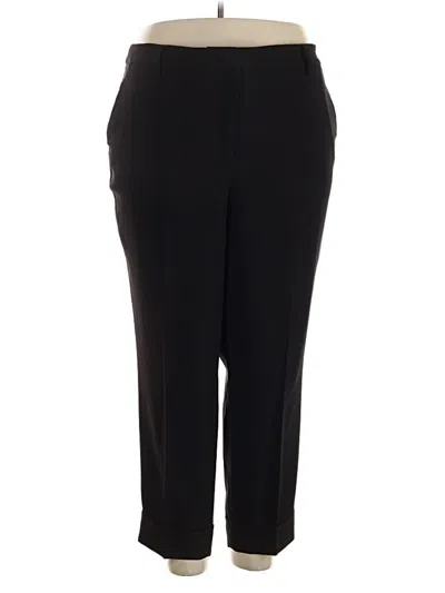 Pre-owned Vince Camuto Dress Pants In Black