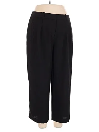 Pre-owned Vince Camuto Dress Pants In Black