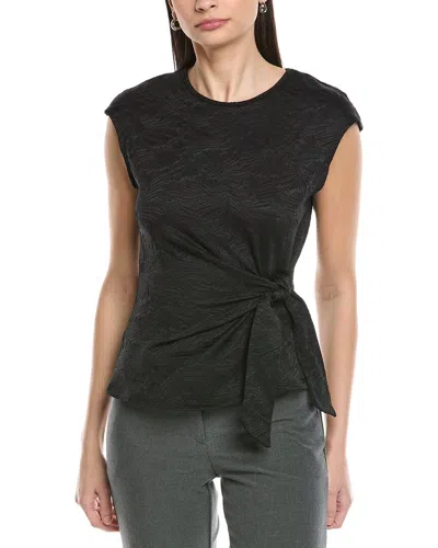 Vince Camuto Drop Shoulder Tank In Black