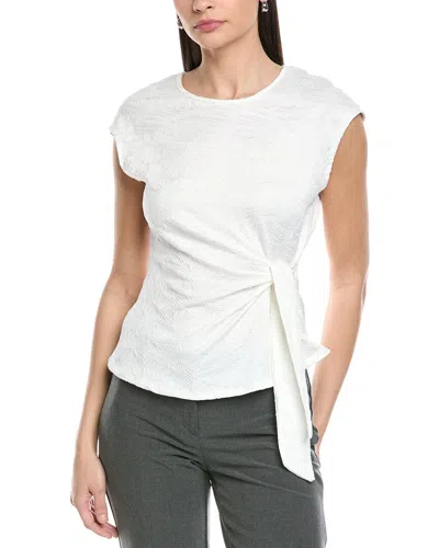 Vince Camuto Drop Shoulder Tank In White