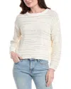 Vince Camuto Drop-stitch Sweater In White