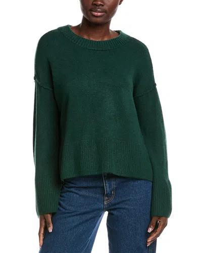 Vince Camuto Dropped-shoulder Sweater In Green