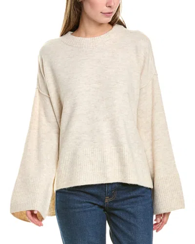 Vince Camuto Dropped-shoulder Sweater In Neutral