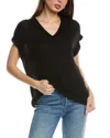Vince Camuto Dropped-shoulder Top In Black