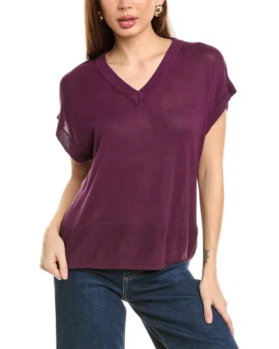 Vince Camuto Dropped-shoulder Top In Winter Bloom