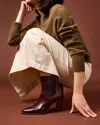 Vince Camuto Dylan Chelsea Ankle Boot In Burgundy