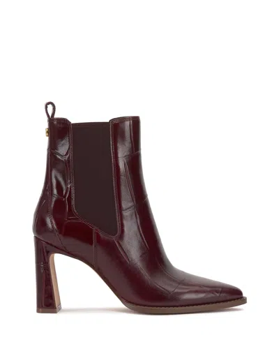 Vince Camuto Dylan Chelsea Ankle Boot In Burgundy