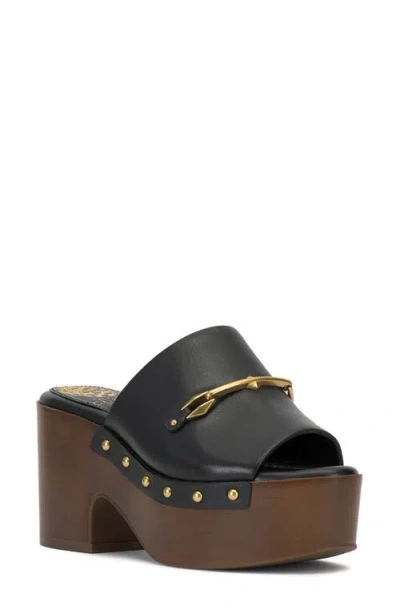 Vince Camuto Efellan Studded Platform Clog In Black
