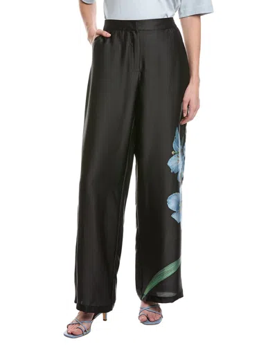 Vince Camuto Elastic Back Pant In Black