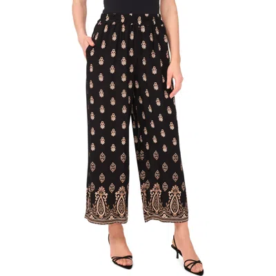 Vince Camuto Elastic Waist Wide Leg Pants
