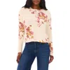 Vince Camuto Electric Bouquet Sweater In Neutral
