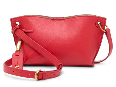 Vince Camuto Ellah Leather Crossbody Bag In White