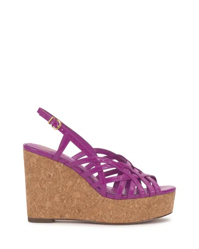 Vince Camuto Elody Wedge Sandal In Multi