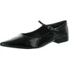 Vince Camuto Eloise Womens Adjustable Patent Ballet Flats