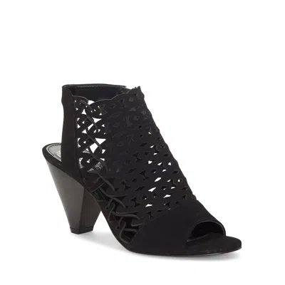Vince Camuto Emberla Womens Cut-out Leather Heel Sandals In Multi