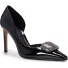 Vince Camuto Emelias Half D'orsay Pump In Black