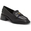Vince Camuto Erinesa Block Penny Loafer In Black