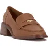 Vince Camuto Women's Carissla Tailored Loafer Flats In Golden Walnut