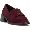 Vince Camuto Erinesa Block Penny Loafer In Petit Sirah