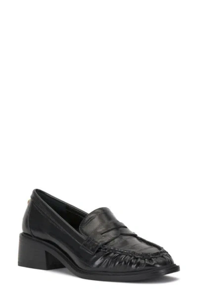 Vince Camuto Eshnie Penny Loafer Pump In Black