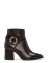 VINCE CAMUTO EVELANNA ANKLE BOOT IN ROOT BEER